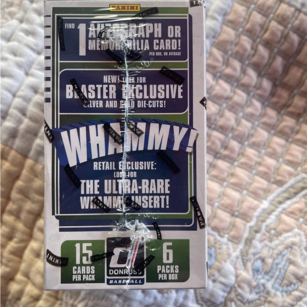 2025 Donruss BlasterBox Sealed 6 Packs 90 Cards Auto or Memorabilia 🔥⚾️🔥 - Picture 2 of 4